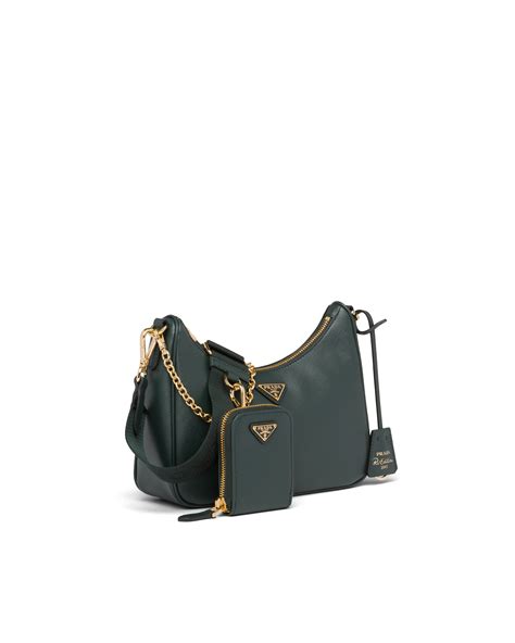 emerald green prada|Prada.